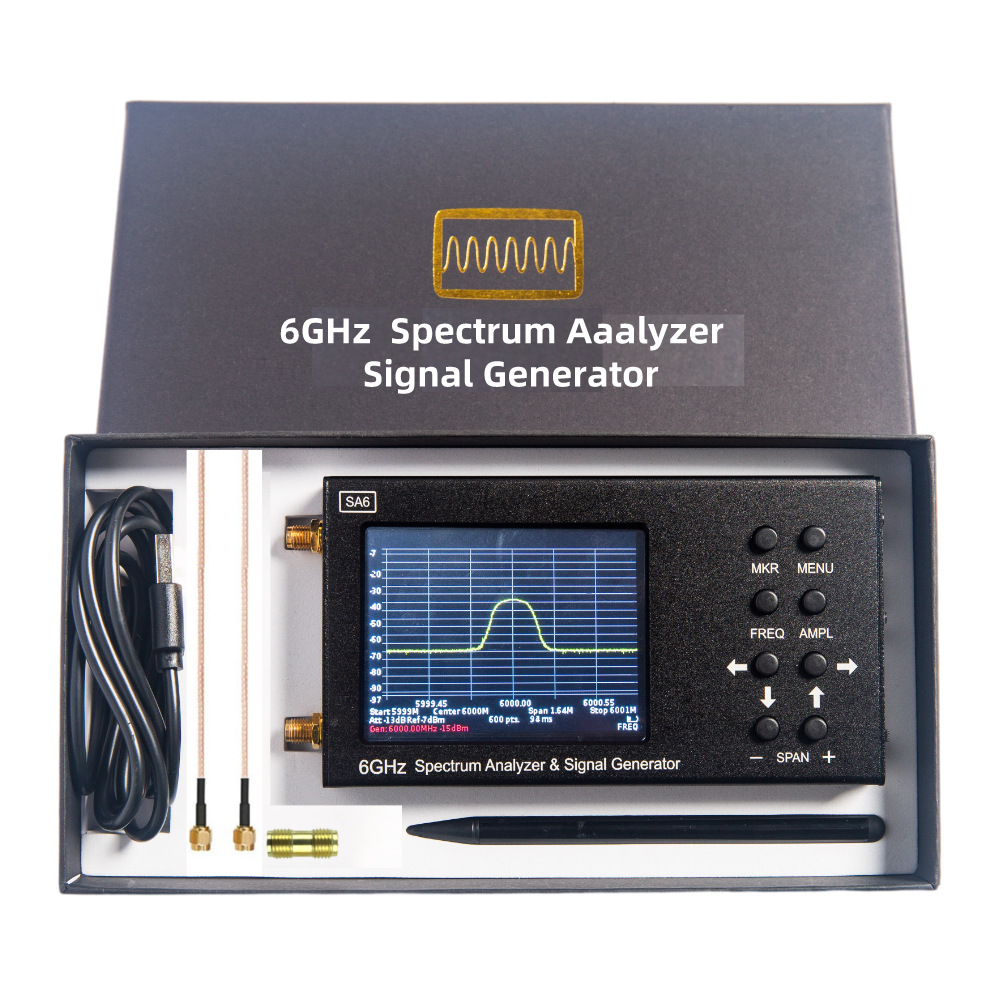 Signal Generator Spectrum Analyzer - SA6 6GHz Penganalisis Spektrum RF Digital