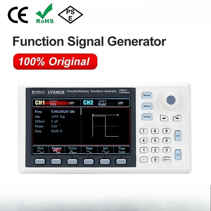 Function Arbitrary Waveform Generator - Generator Sinyal Fungsi UTG932E UTG962E 30Mhz