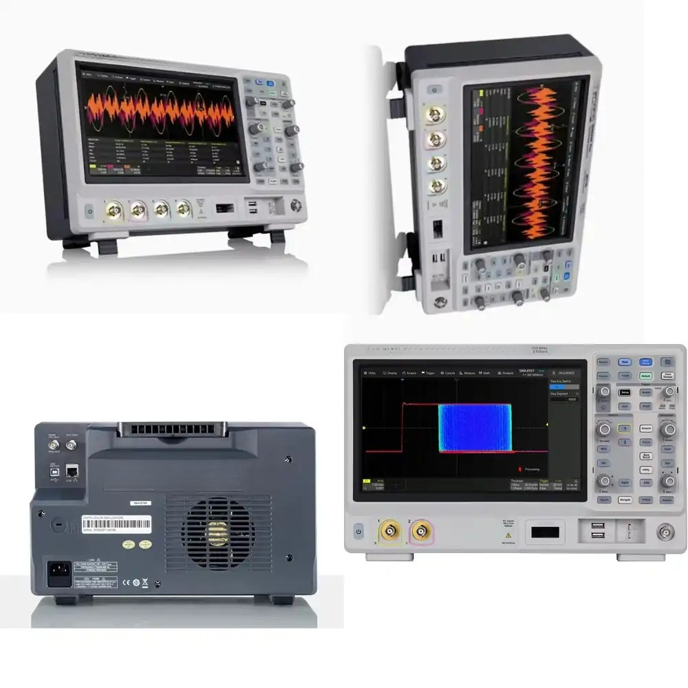 Digital Storage Oscilloscope 100Mhz - Osiloskop Penyimpanan Digital 4 Saluran 100MHz