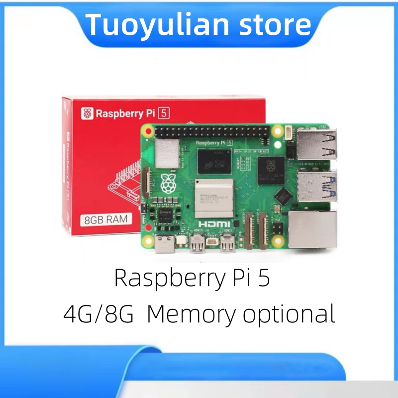 Raspberry Pi 5 8Gb Kit - Untuk papan pengembangan Raspberry Pi 5