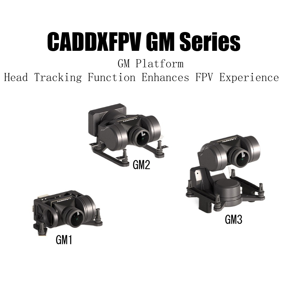 Fpv Goggles Walksnail Avatar Hd - CADDXFPV Gimbal GM1/GM2/GM3 (Tanpa Kamera) Head