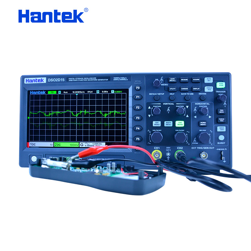 Digital Storage Oscilloscope 100Mhz - Hantek DSO2C10 2C15 2D10 2D15 Osiloskop