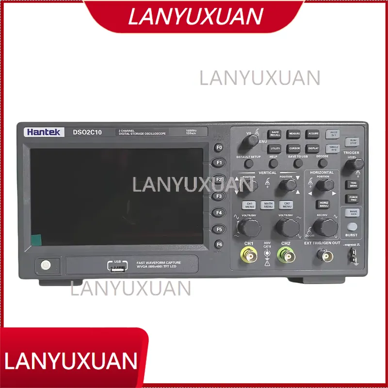 Digital Storage Oscilloscope 100Mhz - Osiloskop Penyimpanan Digital Hantek DSO2C10, Bandwidth