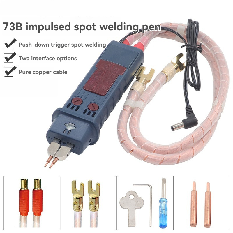 Spot Welder 18650 Battery Pack - Pena Las Titik Terintegrasi 73B, Mesin