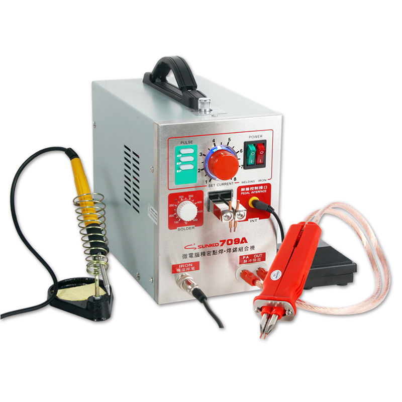 Spot Welder 18650 Battery Pack - Mesin Las Titik Baterai SUNKKO 709A