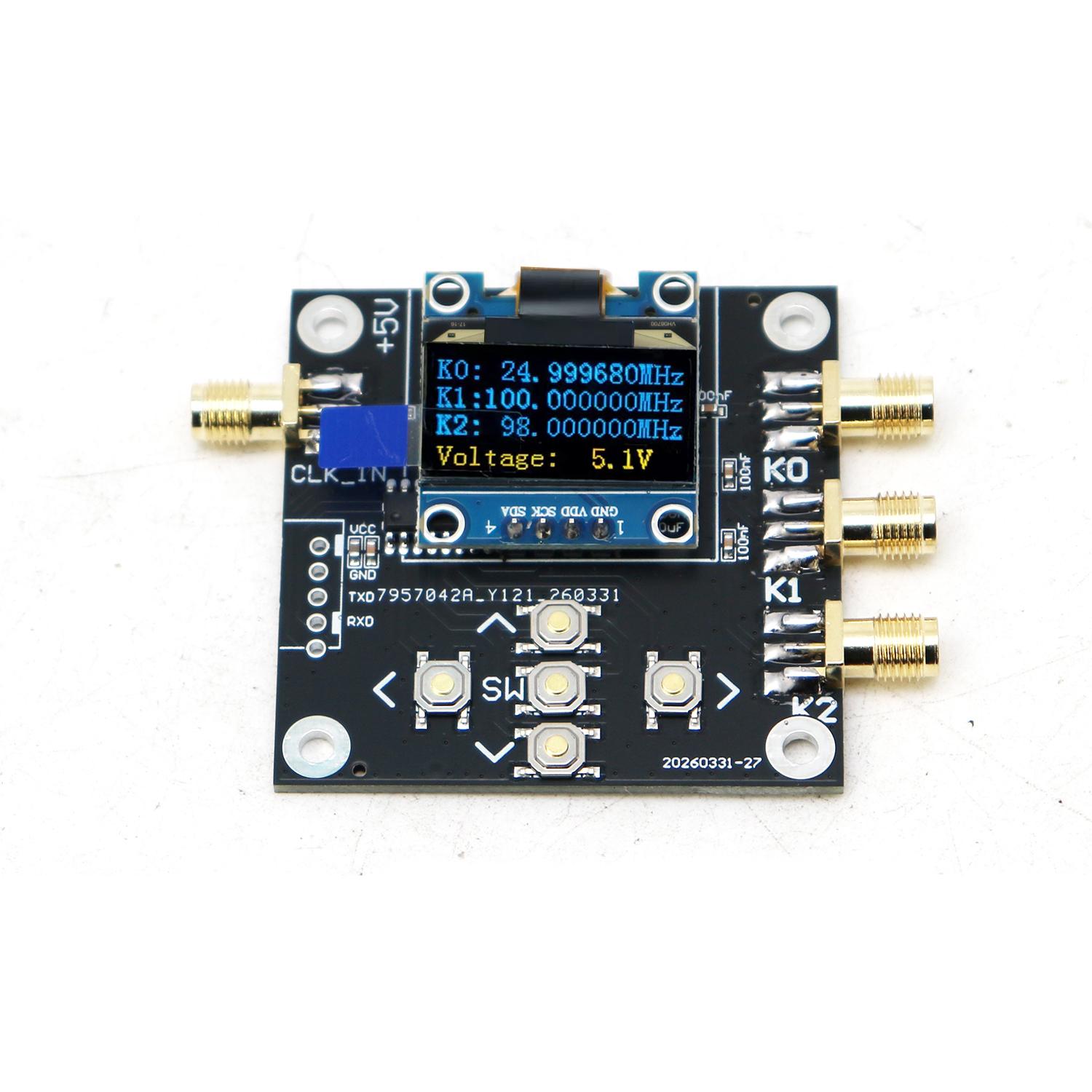 Signal Generator Spectrum Analyzer - SI5351 Generator Sinyal Jam yang Dapat