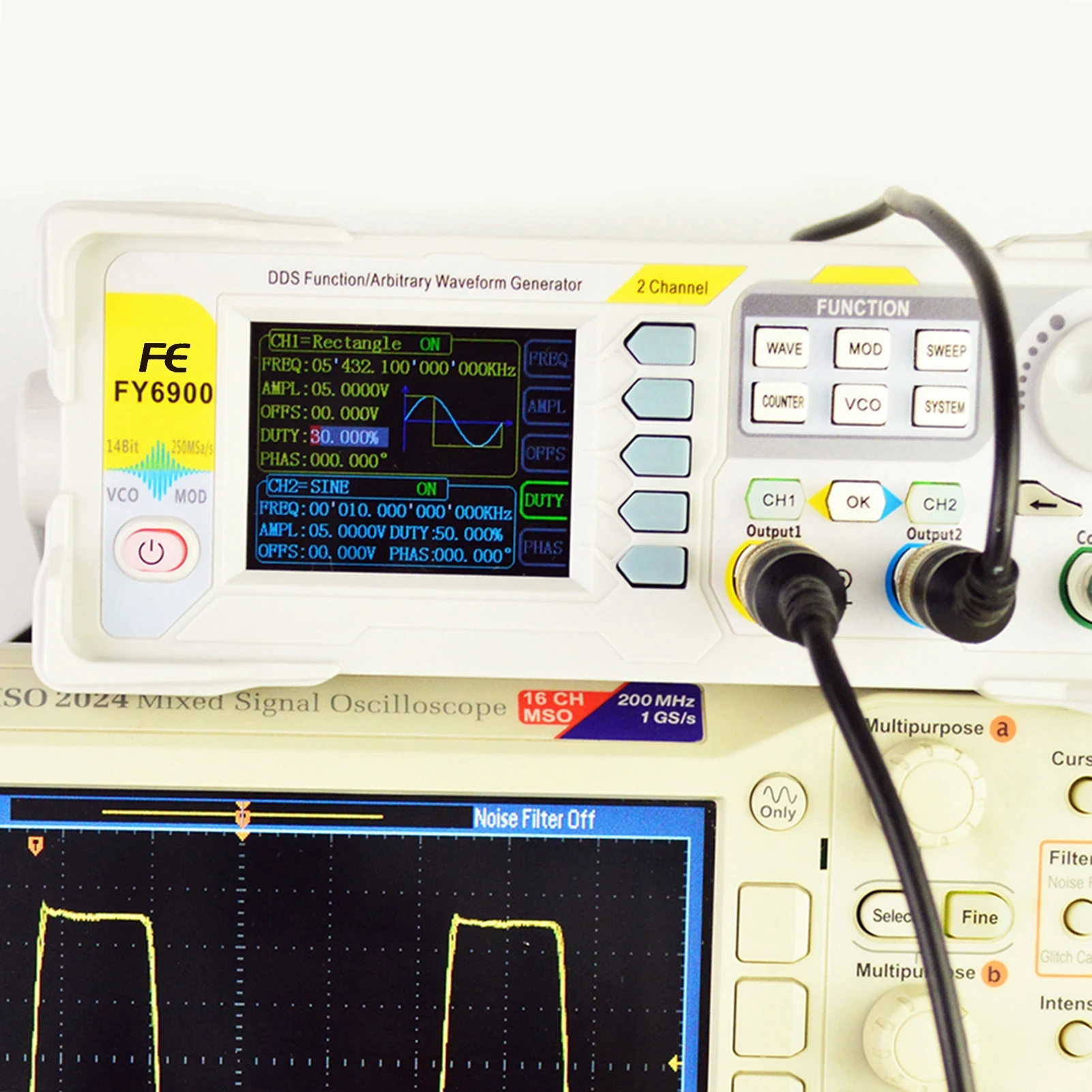 Generator Gelombang Sumber Sin - Function Arbitrary Waveform Generator ulasan dan harga
