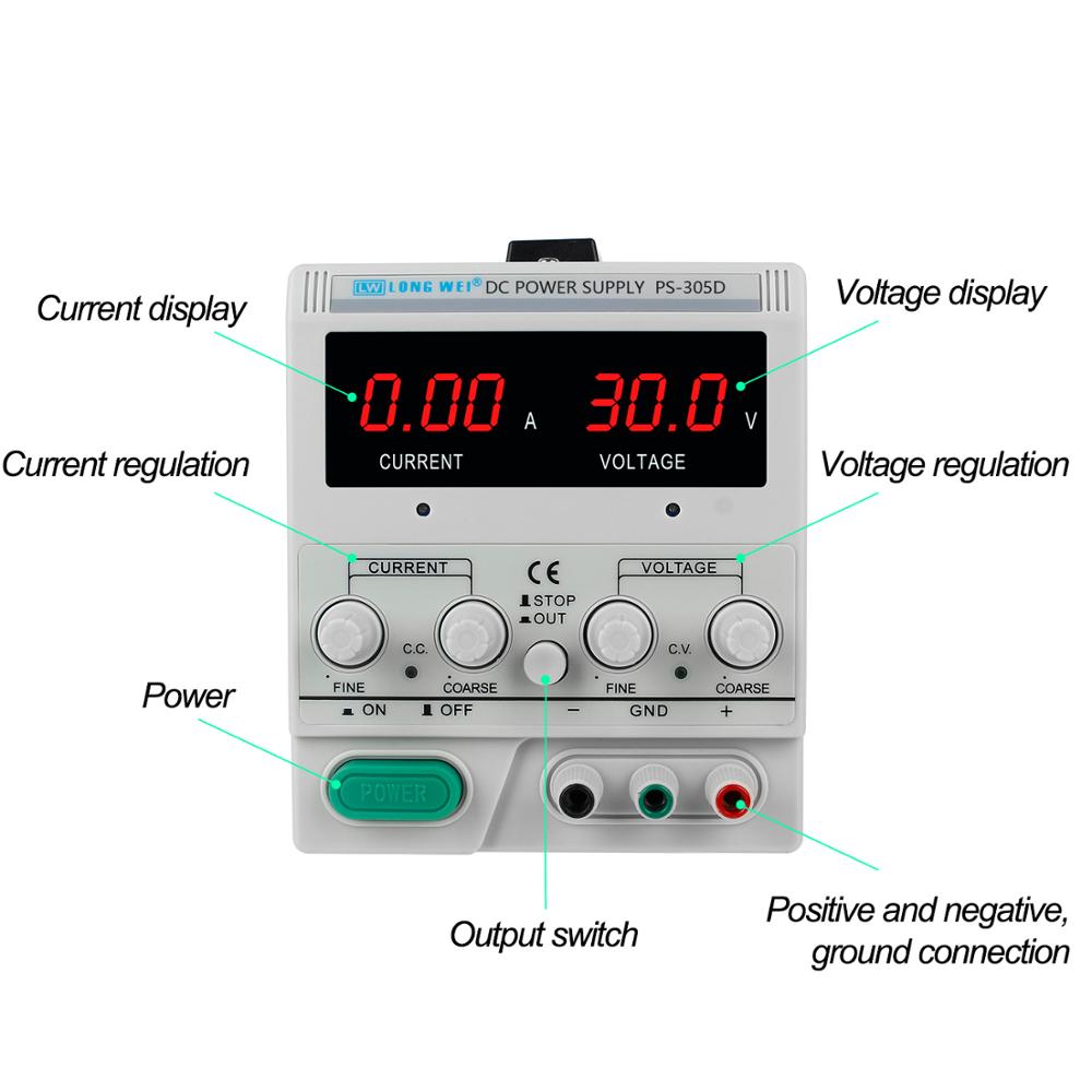 Catu Daya DC Linear Switching  - Linear Lab Power Supply Adjustable ulasan dan harga
