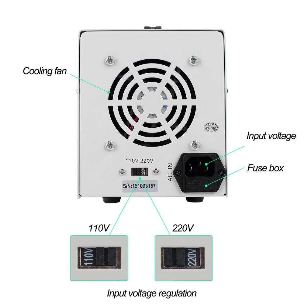 Catu Daya DC Linear Switching  - Linear Lab Power Supply Adjustable ulasan dan harga