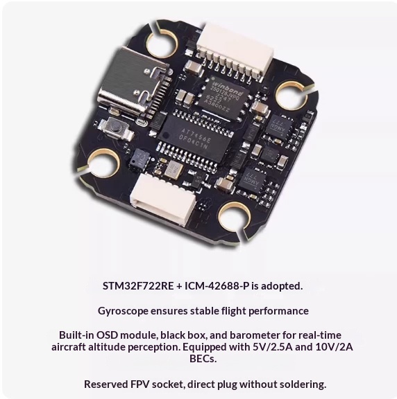 JHEMCU F722 NOXE F7 Flight Con - Fpv Flight Controller F7 Stack 60A ulasan dan harga