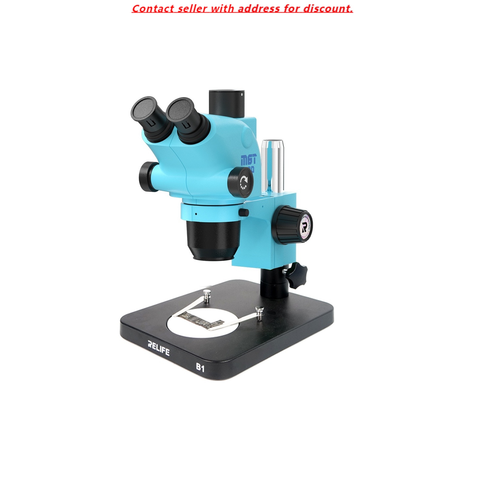 Mikroskop Stereo Trinokuler HD - Stereo Trinocular Microscope Pcb ulasan dan harga