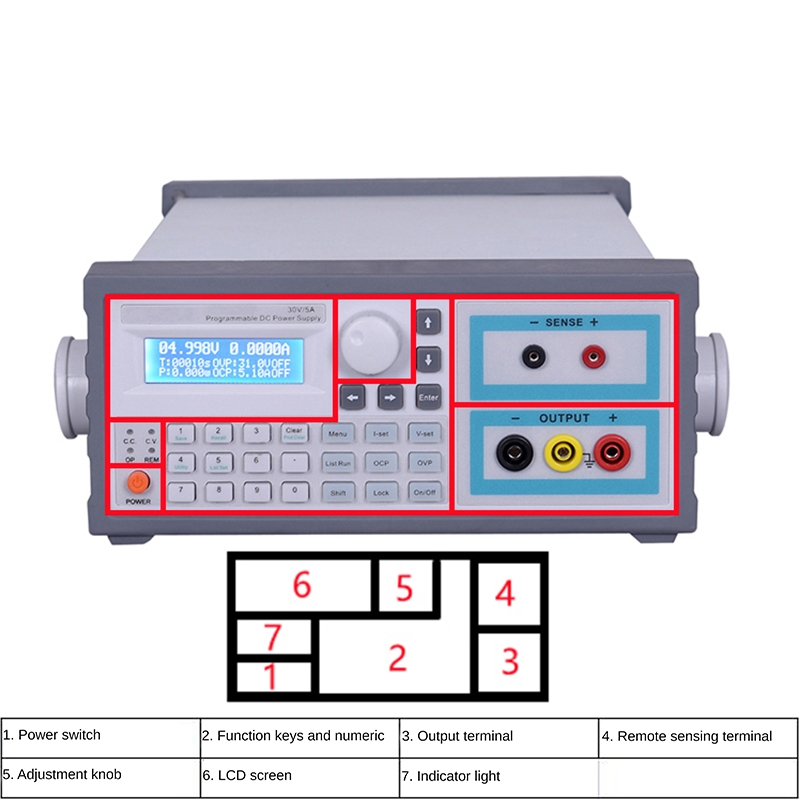 Catu Daya DC Dapat Diprogram d - Linear Lab Power Supply Adjustable ulasan dan harga