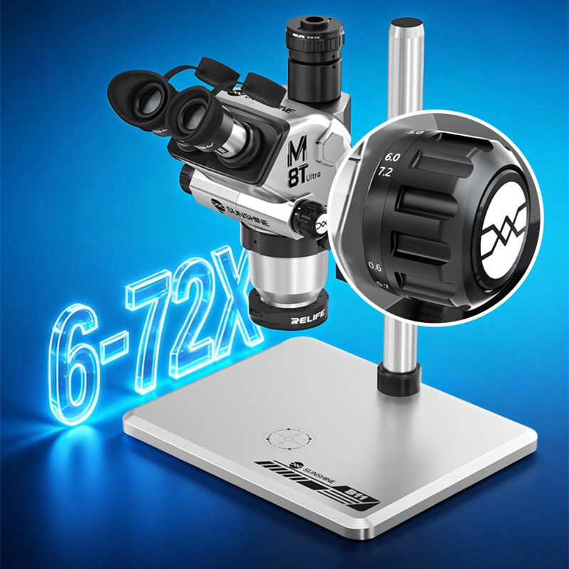 Mikroskop Stereo Trinokuler SU - Stereo Trinocular Microscope Pcb ulasan dan harga