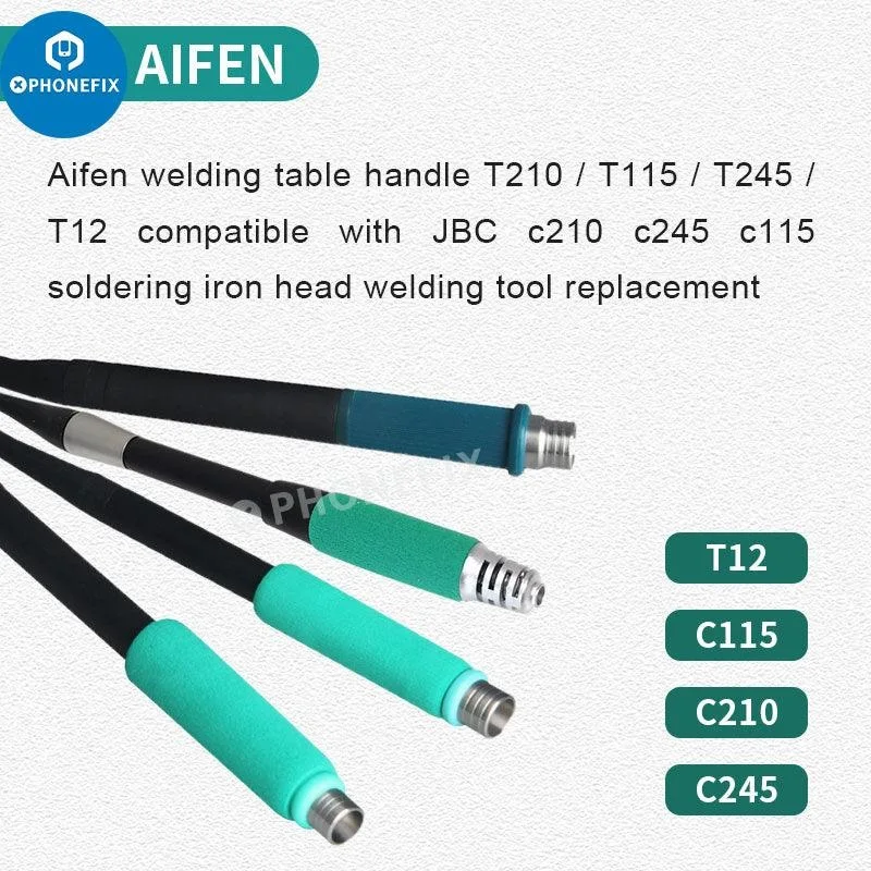AIFEN pegangan stasiun solder  - Hot Air Rework Station T12 ulasan dan harga