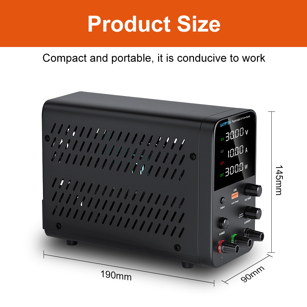 Wanptek Catu Daya DC Yang Dapa - Programmable Dc Power Supply 30V 10A ulasan dan harga