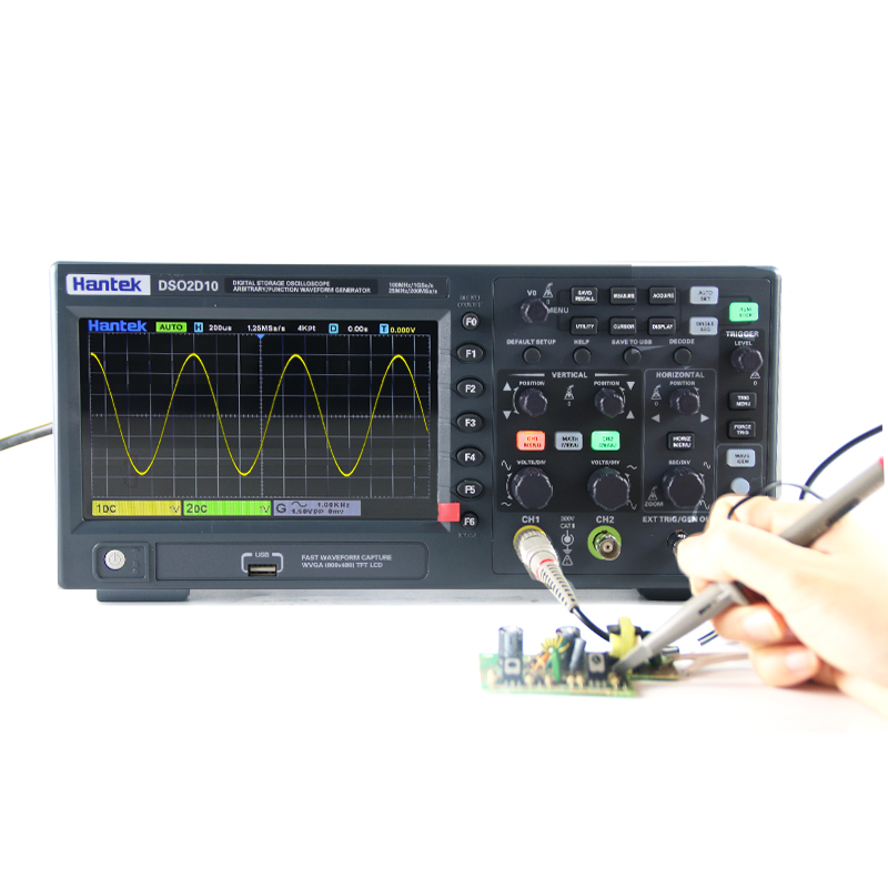 Osiloskop Penyimpanan Digital  - Digital Storage Oscilloscope 100Mhz ulasan dan harga