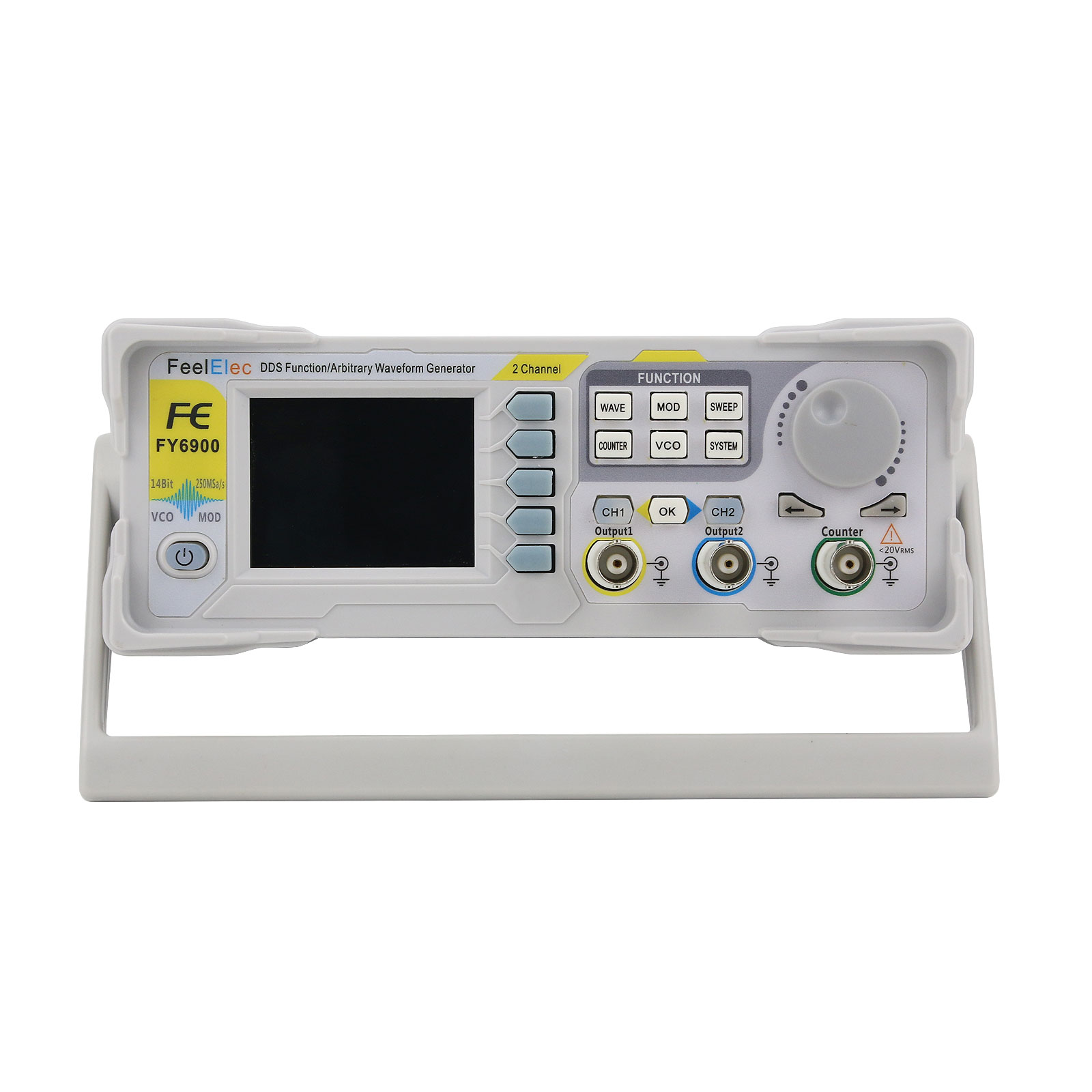 FY6900-50M 50MHz Generator Gel - Function Arbitrary Waveform Generator ulasan dan harga