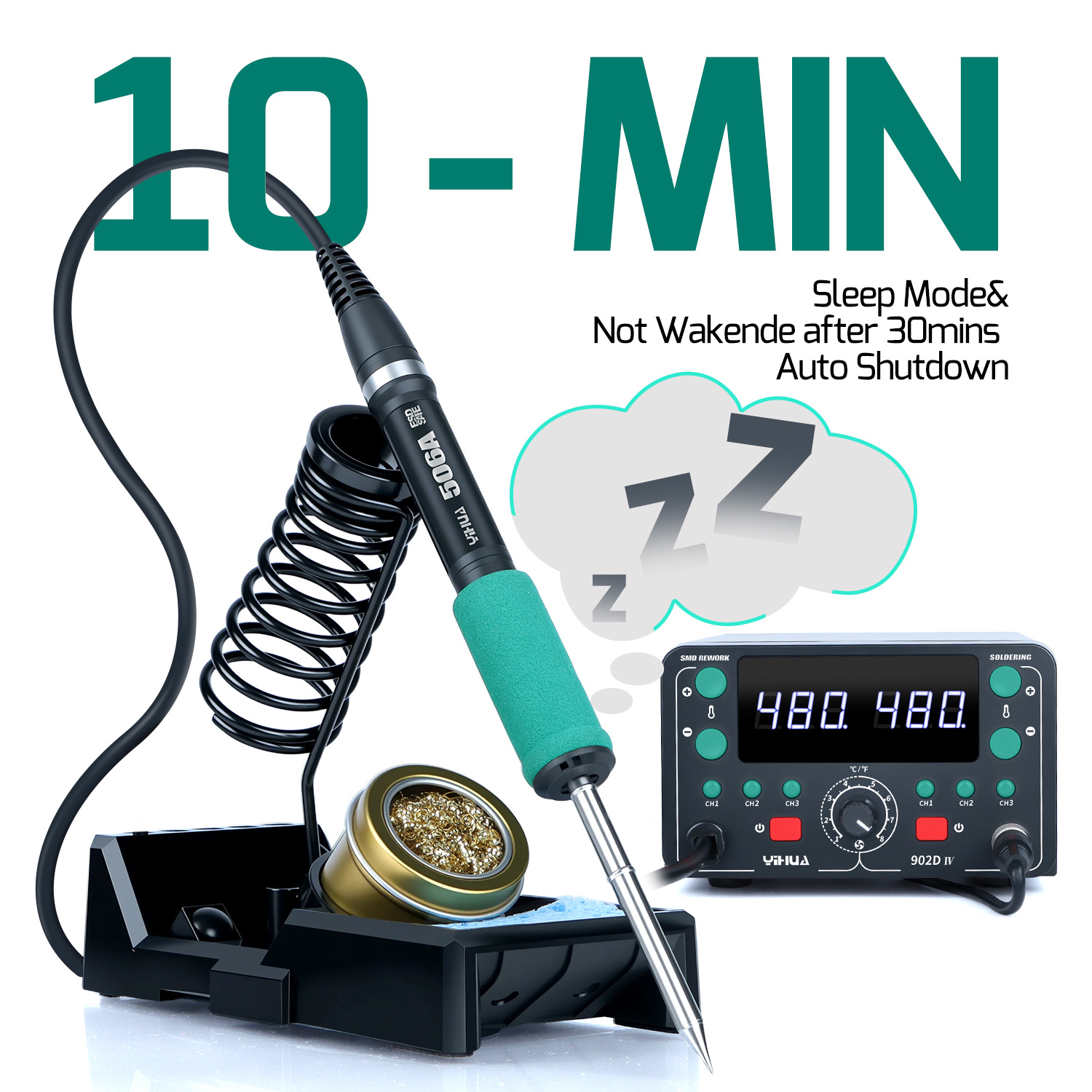 Stasiun Solder 902D-IV 775W T1 - Hot Air Rework Station T12 ulasan dan harga