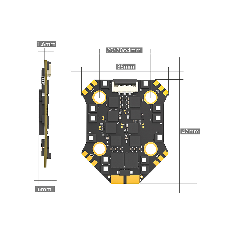 VoidFly untuk Borg-F7 Mini Sta - Fpv Flight Controller F7 Stack 60A ulasan dan harga