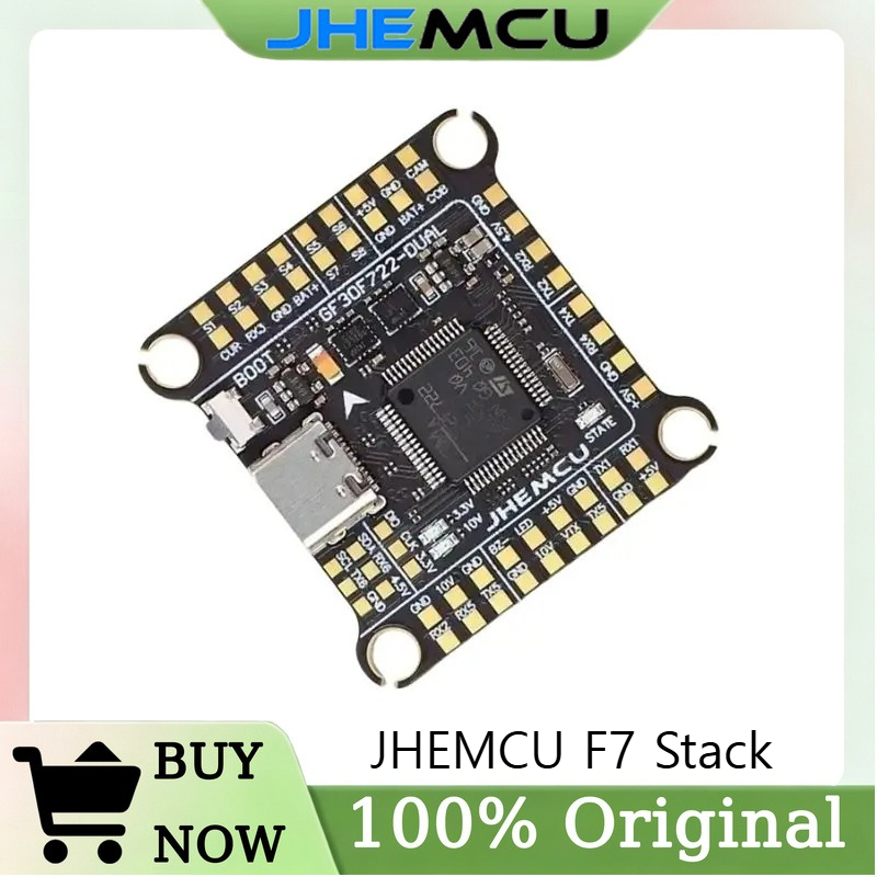 JHEMCU F7 F722 Flight Controll - Fpv Flight Controller F7 Stack 60A ulasan dan harga