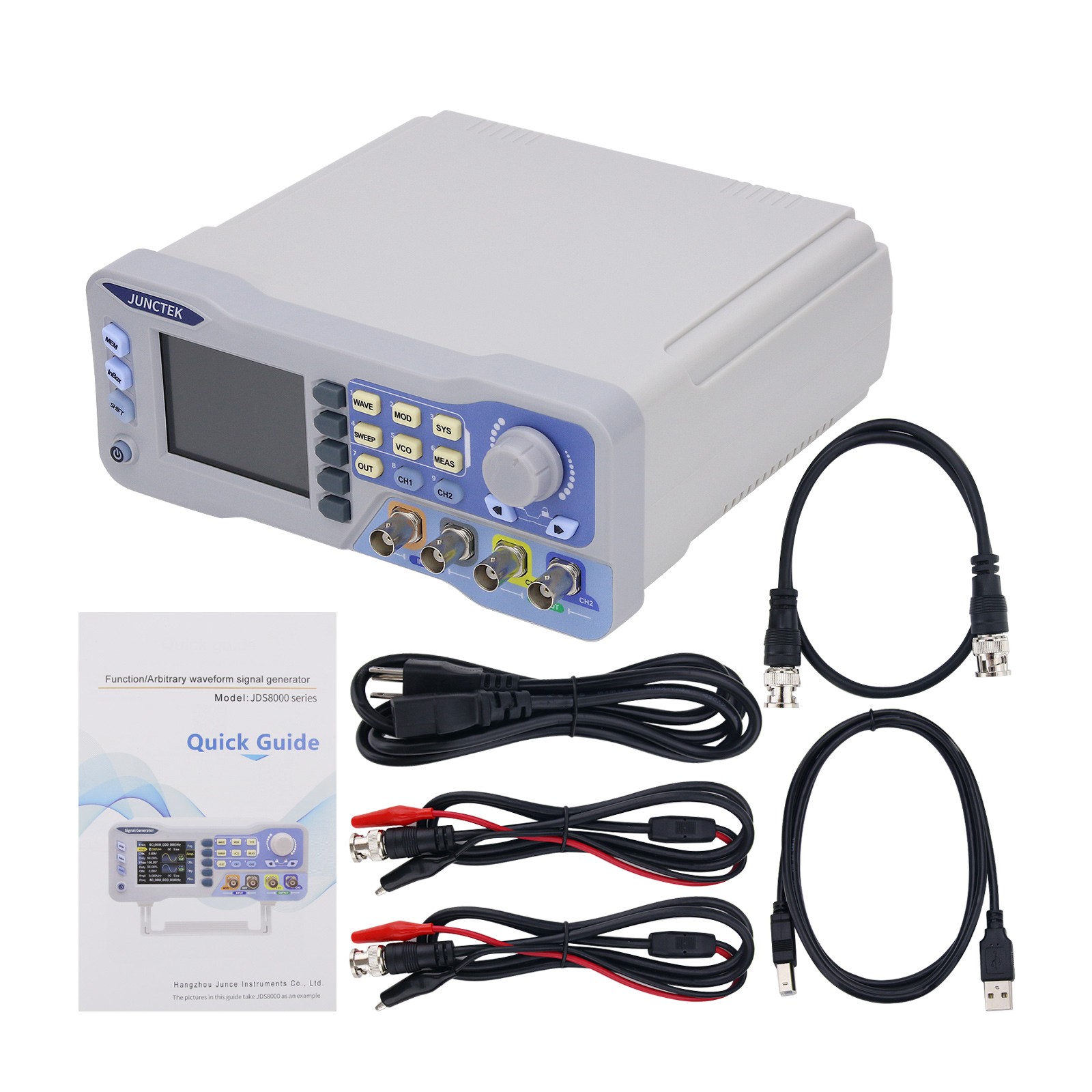 Tersedia JDS8080 80MHz Dual Ch - Function Arbitrary Waveform Generator ulasan dan harga