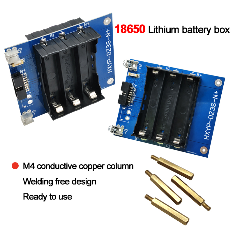 DIY 12V 3S Tempat Baterai Powe - Spot Welder 18650 Battery Pack ulasan dan harga