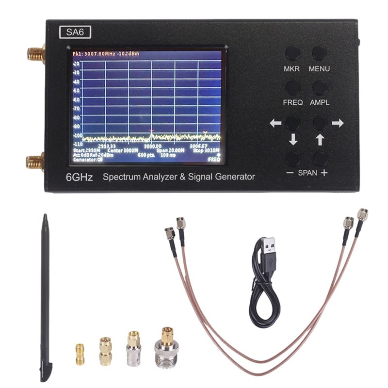 B23B SA6 Penganalisis Spektrum - Signal Generator Spectrum Analyzer ulasan dan harga
