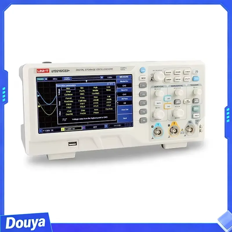 Osiloskop Penyimpanan Digital  - Digital Storage Oscilloscope 100Mhz ulasan dan harga
