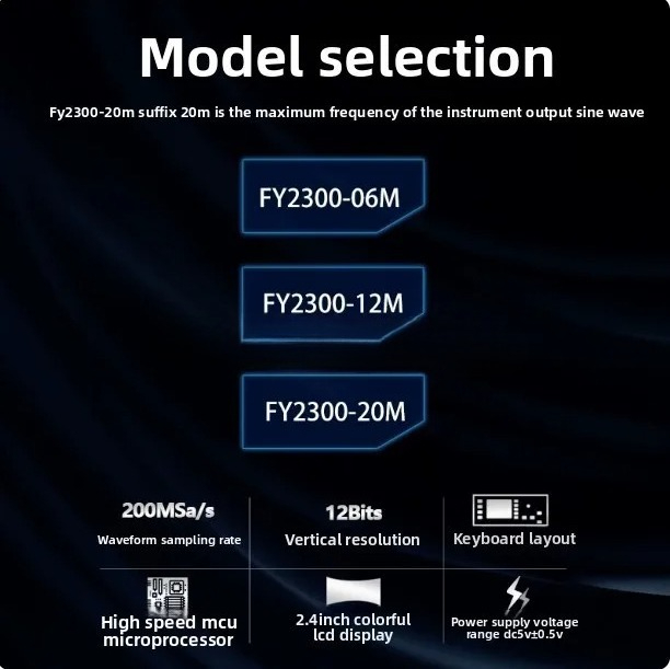Generator sinyal fungsional FY - Function Arbitrary Waveform Generator ulasan dan harga