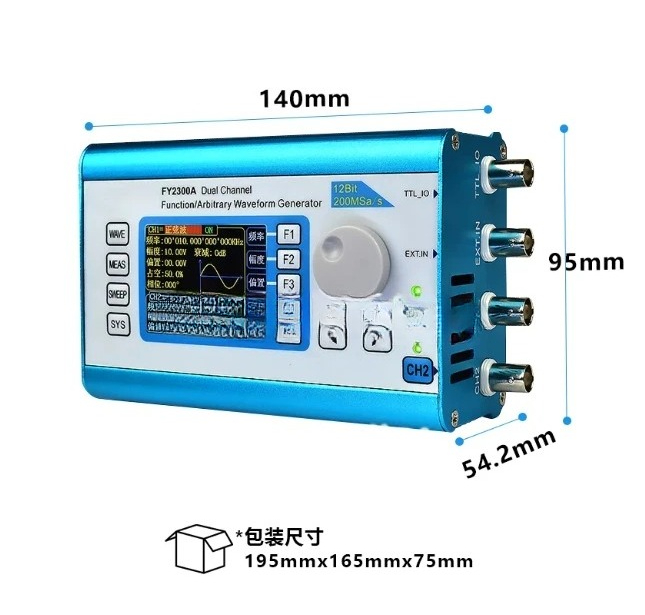 Generator sinyal fungsional FY - Function Arbitrary Waveform Generator ulasan dan harga