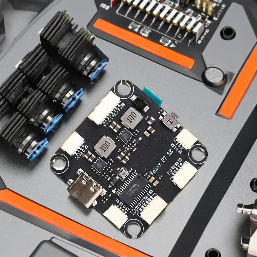 SkyDElT-HOBBY Velox F7 SE 30x3 - Fpv Flight Controller F7 Stack 60A ulasan dan harga