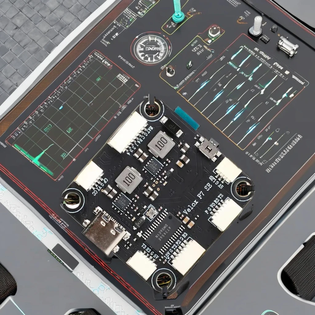SkyDElT-HOBBY Velox F7 SE 30x3 - Fpv Flight Controller F7 Stack 60A ulasan dan harga