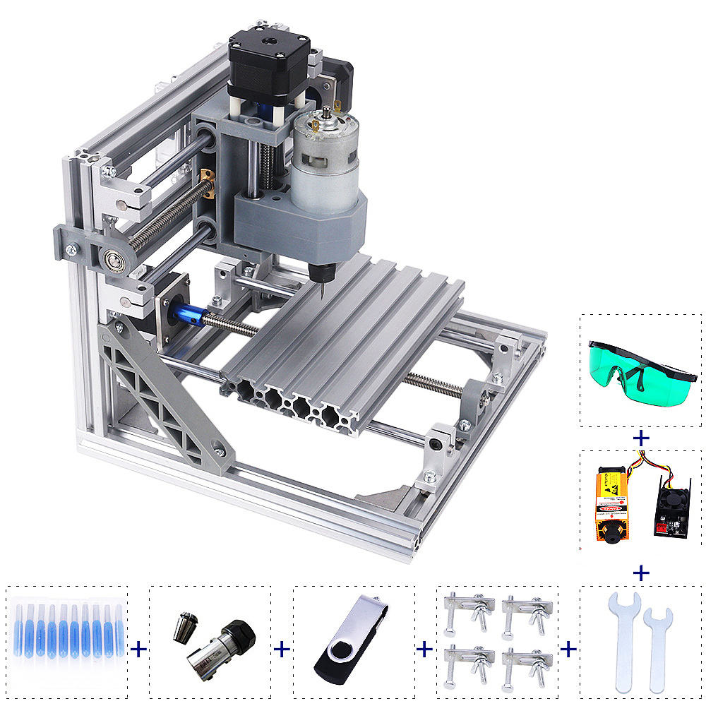Mesin Ukir Laser Mini Kontrol  - Mini Laser Engraver Cnc Router ulasan dan harga
