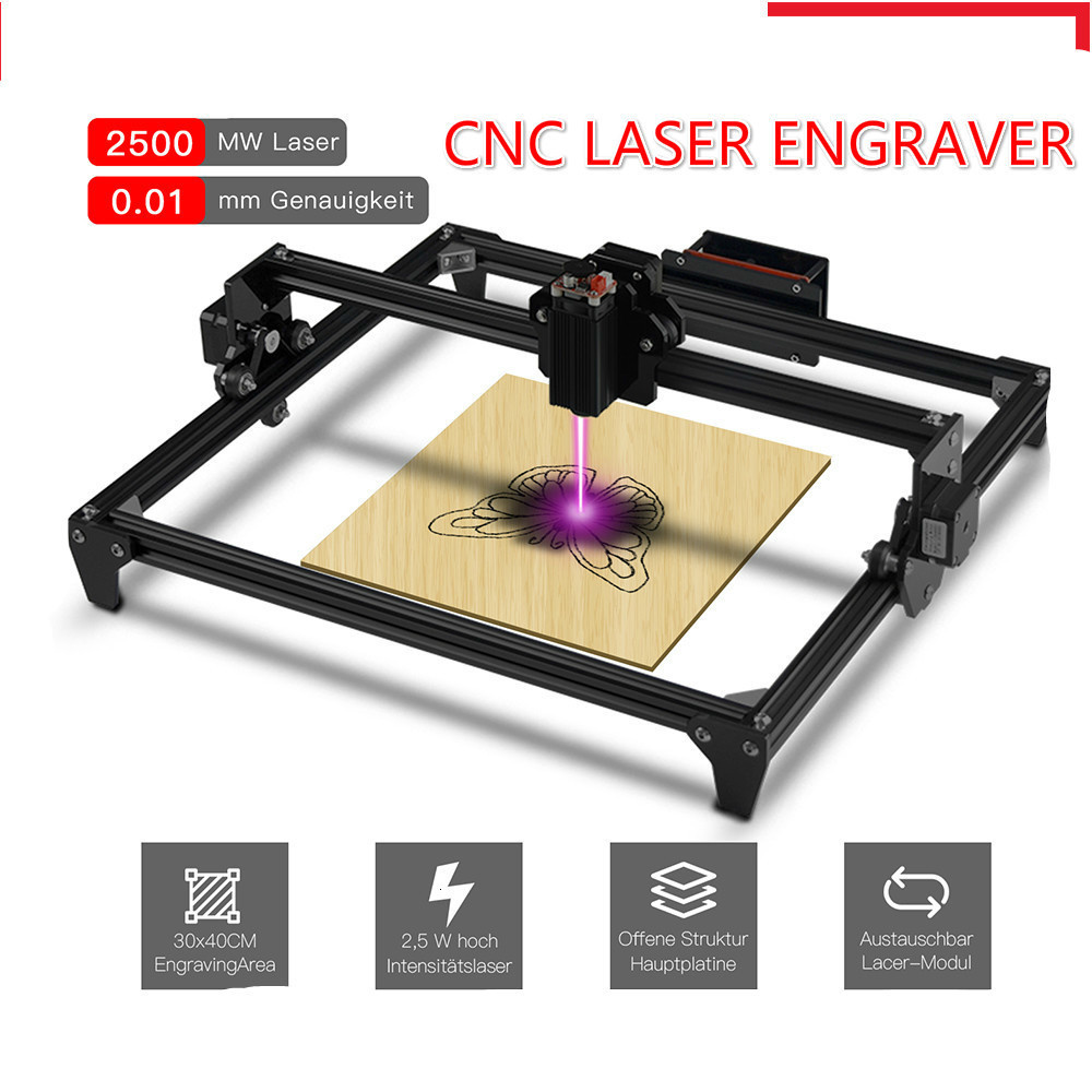 Mesin Ukir Laser CNC Mini 30*4 - Mini Laser Engraver Cnc Router ulasan dan harga