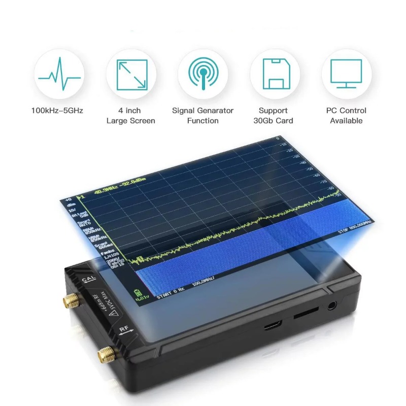Generator Sinyal RF TinySA ULT - Signal Generator Spectrum Analyzer ulasan dan harga