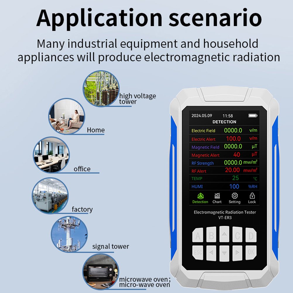 Detektor radiasi elektromagnet - Signal Generator Spectrum Analyzer ulasan dan harga