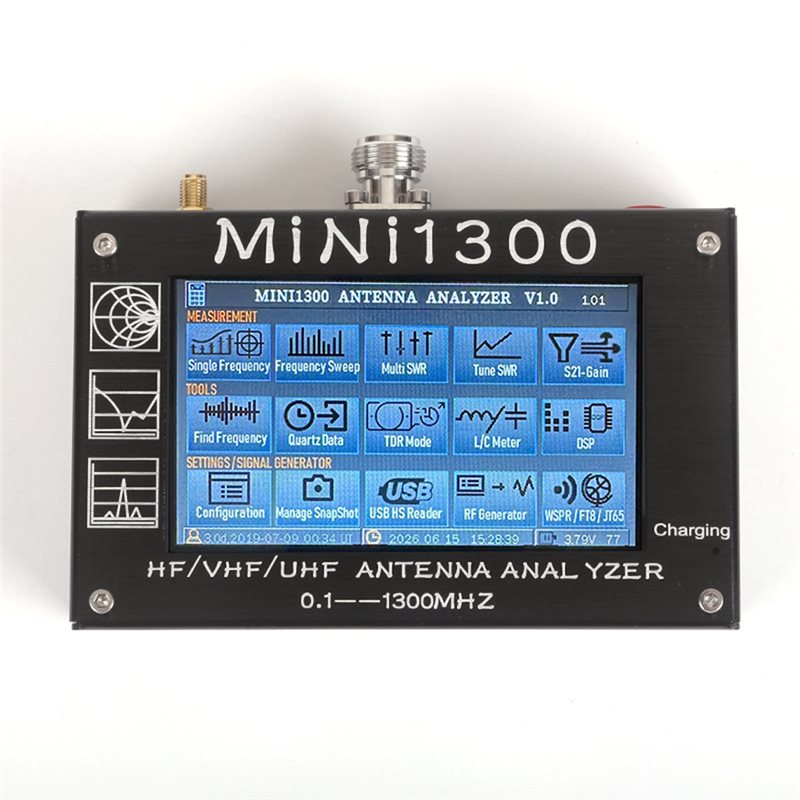 ALIM-Mini1300 4.3 Inci /VHF/UH - Signal Generator Spectrum Analyzer ulasan dan harga