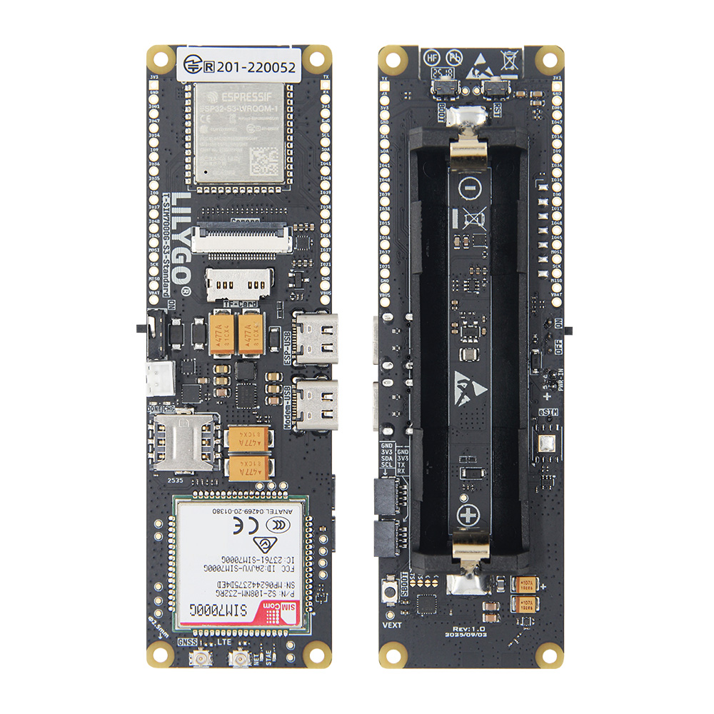 T-SIM7000G-S3-Standard SIM7080 - Esp32 S3 Development Board Lot ulasan dan harga