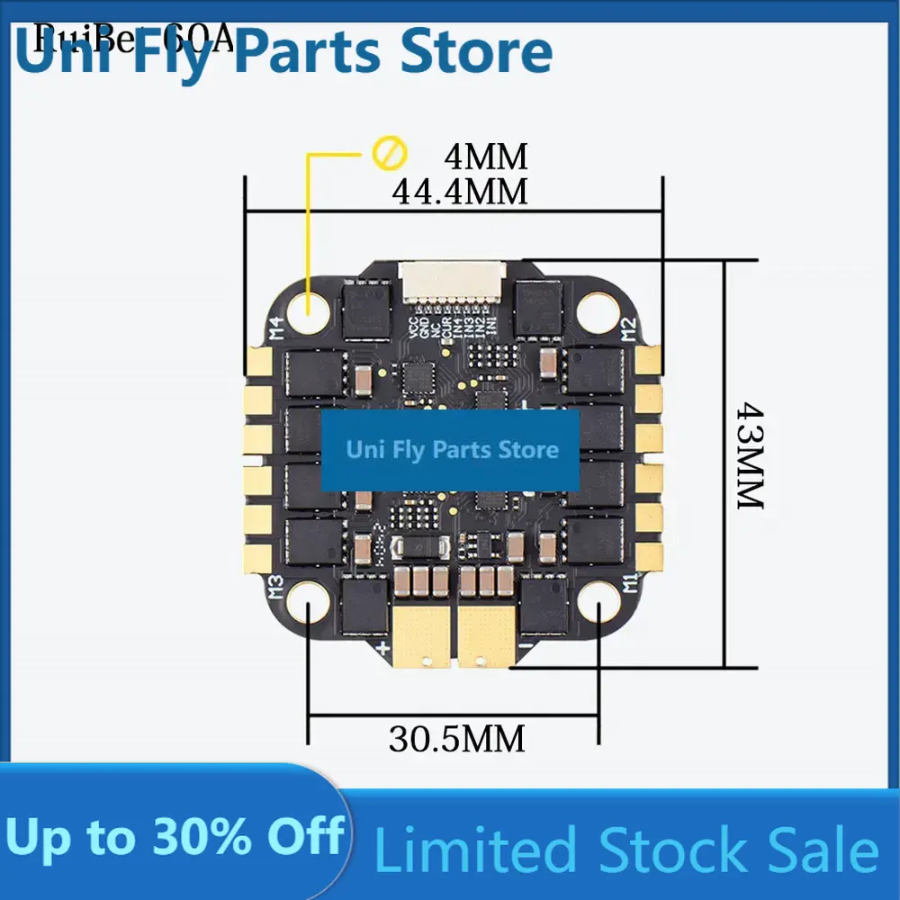 UniFlyJHEMCU F7 Stack F722 Dua - Fpv Flight Controller F7 Stack 60A ulasan dan harga