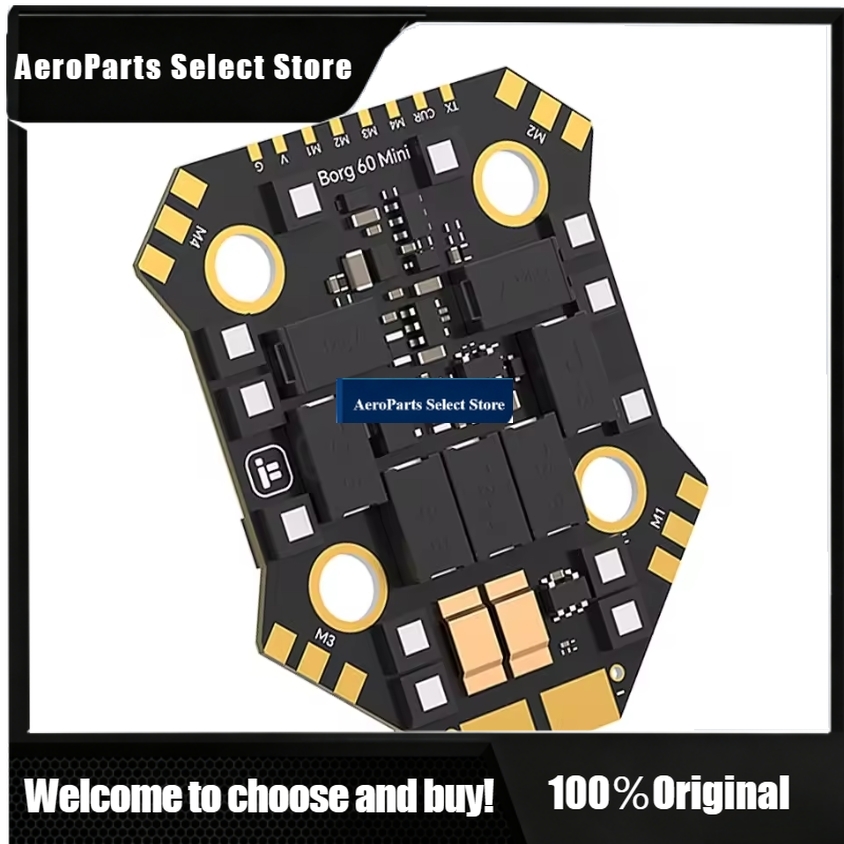 APartsIFlight Borg F7 Mini Fli - Fpv Flight Controller F7 Stack 60A ulasan dan harga