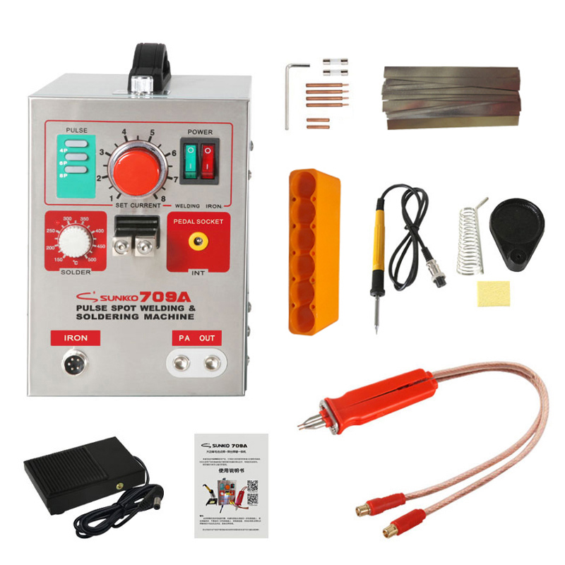 Mesin Las Titik Baterai SUNKKO - Spot Welder 18650 Battery Pack ulasan dan harga