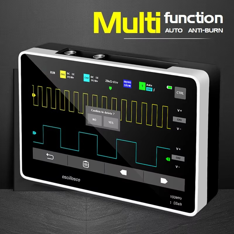 Kit Osiloskop Digital Portabel - Digital Storage Oscilloscope 100Mhz ulasan dan harga